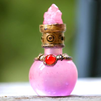 마법 포션 장식 (핑크)