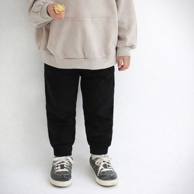 [예루예나]아동 조거팬츠 면 루즈 모던