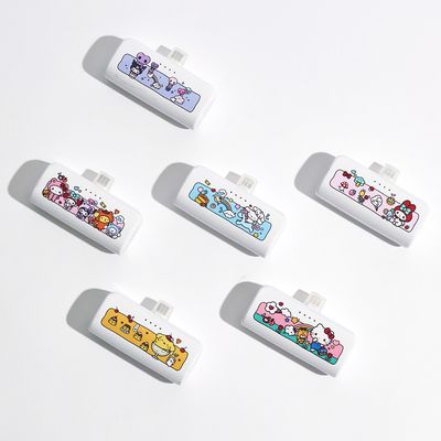 산리오캐릭터즈 빗살 도킹형 보조배터리 5000mAh