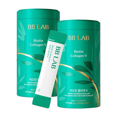 비비랩 피부영양제 이너뷰티 비오틴 콜라겐V 2통