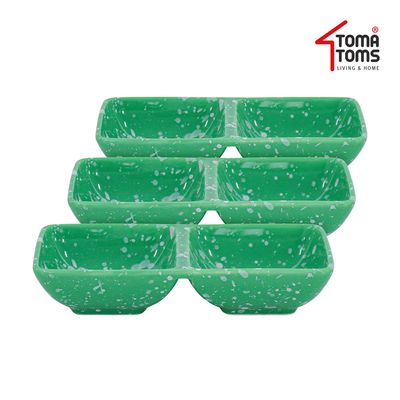 [토마톰스]뉴트로 도자기 분식그릇 나눔 소스종지x3개