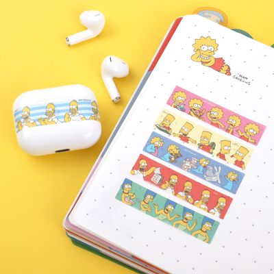 심슨 마스킹 씰 스티커 테이프 캐릭터 다꾸용 호머