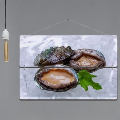 nk369-멀티아크릴액자_바다의삼산전복(2단대형)