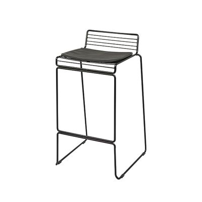 HZY2120 블랙 스틸 바체어 1color