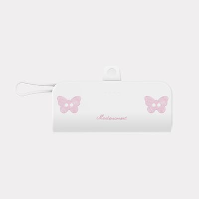 puff shell butterfly 디자인 [도킹형 보조배터리]