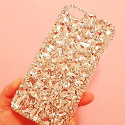 핸드메이드 쥬얼리 화이트 크리스탈(갤럭시S9)