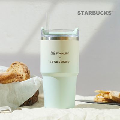 스탠리x스타벅스 DT2.0켄처 크리미블루 텀블러 591ml