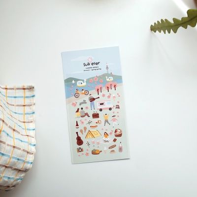 JR 스티커 1112-spring spring