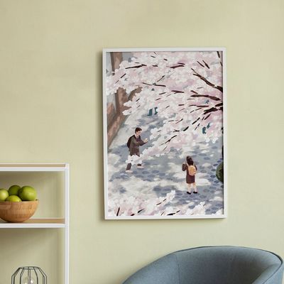 좋은 시절, 수빈 작가 인테리어 거실 그림 액자