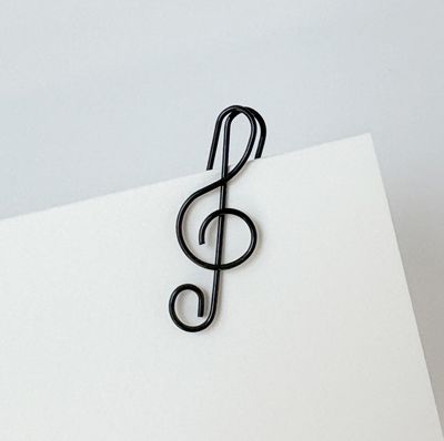 높은음자리표 클립(2종)