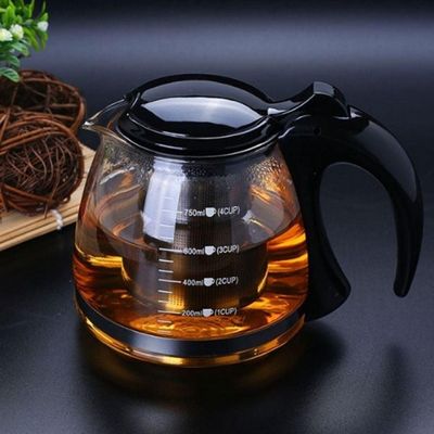 내열 강화유리 주전자 티포트 차 주전자 750ml(WFLUWBX)