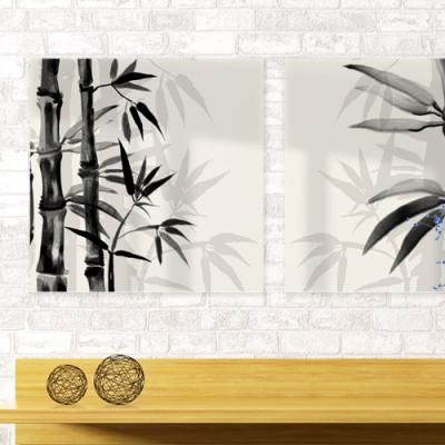 cd950-아크릴액자_대나무먹그림