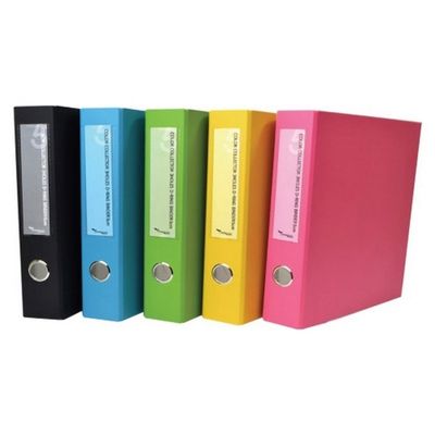 에코컬렉터 3공D링바인더 5cm합지노랑 275X310X55