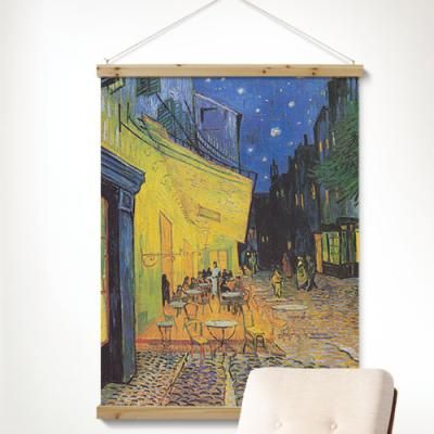 pp365-우드스크롤_90CmX120Cm-빈센트반고흐_밤의카페테라스(대형)
