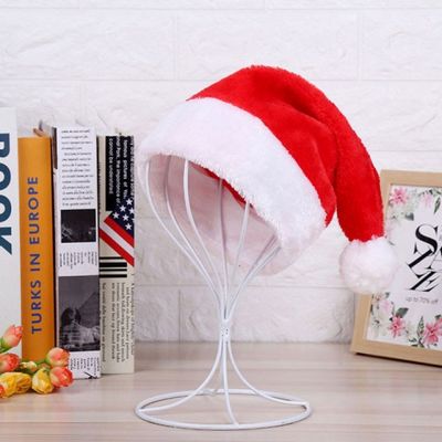 부드러운 크리스마스 벨벳 산타모자 산타클로스모자