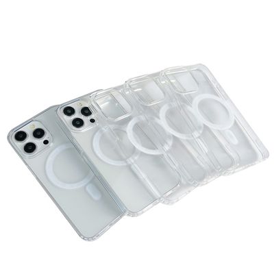 투명 아크릴 맥 세이프 자석 아이폰 핸드폰케이스