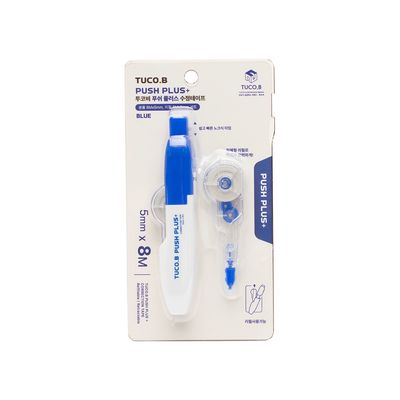 토코비 푸쉬플러스 수정테이프 블루(본품+리필)