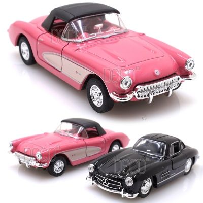 웰리 1957 코브라 콜벳 + 벤츠 300SL 미니카 2P 세트