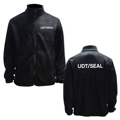 기모 겨울집업 블랙 후리스 집업 UDT SEAL(WFDE4DC)