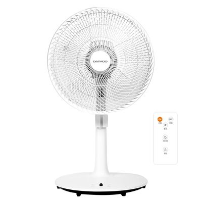 대우 14인치 스탠드 선풍기 5엽 날개 리모컨 DEF-140F