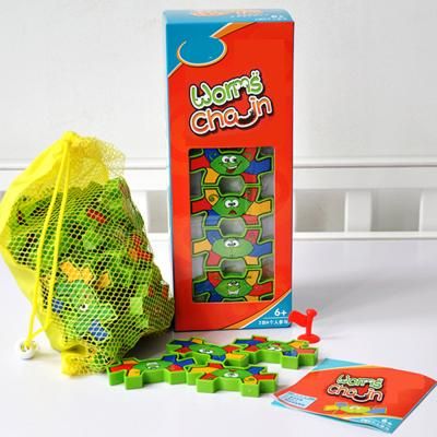 웜 퍼즐 순발력 두뇌개발 엠케이에듀 보드게임