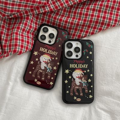 puppys holiday ride [블랙 에폭시 범퍼케이스]