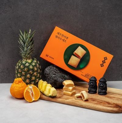 [신라명과] 제주 한라봉펑리수 선물세트 30g*8개입