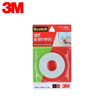 3M 스카치 폼 양면테이프 2115 18mm X 1.5m