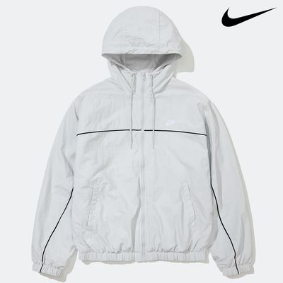 나이키 클럽 후드 재킷 바람막이 HJ2013 포톤더스트 