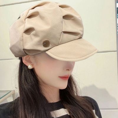 클래식 빵모자 헌팅캡 베레모 여자 화가모자 팔각(WFLQ8Z8)