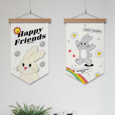 eh073-우드페넌트_40CmX62Cm_해피프렌즈