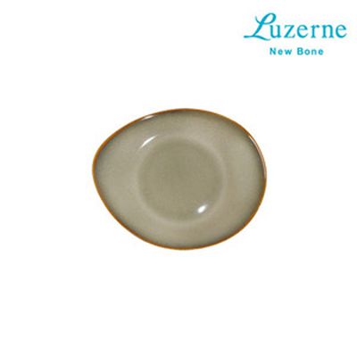 [루전] 러스틱 아이보리 오발 접시 소 18.5cm