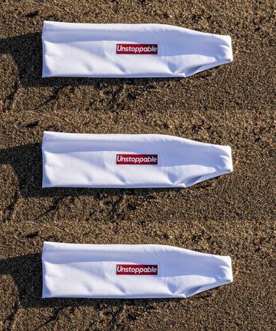 3PACK 어센틱 레드박스 화이트 - 쿨링 스판 스포츠 헤