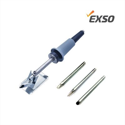 엑소  미니다리미형 인두기 EXF-3025 + 4파이 팁 1종 