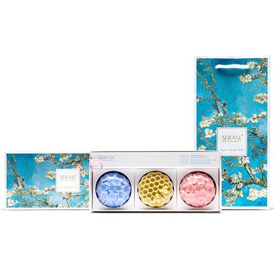 새라새 미네랄 프리미엄 비누 아몬드꽃 3P 선물세트