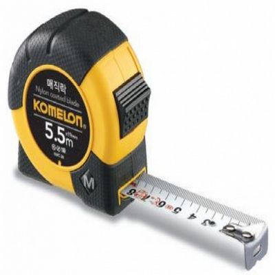 코메론 줄자 매직락 KMC-34 5.5MX19mm 자동줄자