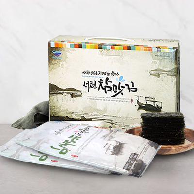 [충남서천] 특산품 파래 참맛김(전장)x15봉