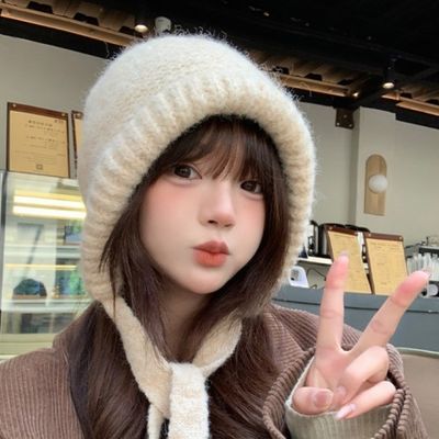 겨울 니트 후드 모자 바라클라바 버킷햇 5color