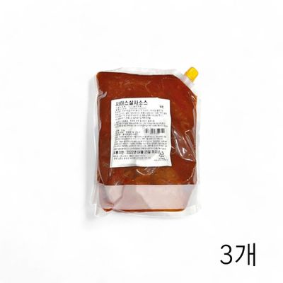 WL 시아스 살사소스 2Kg X 3개 나초 딥핑소스 멕시칸요리 업소용소스 타코 피자소스(WFLQPT8)