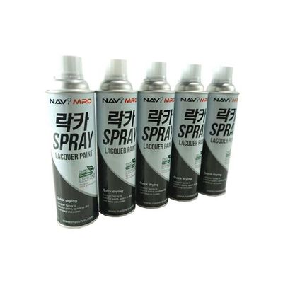 락카 스프레이 적색 420ml 1EA NAVI