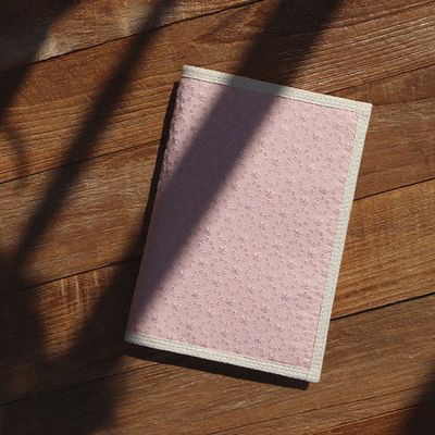 북커버 - 제인에어 (꽃 자수 Baby Pink)