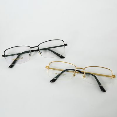 얇은 티타늄 고급 패션 안경테 (블루라이트X)_8244