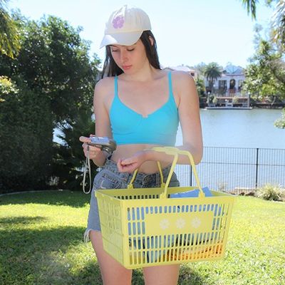 Lemon Yellow Basket 레몬옐로우바구니