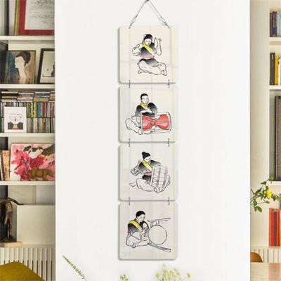 nv318-멀티아크릴액자_우리의쏘울사물놀이1(4단소형)