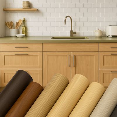 국산 현대보닥 점착형 우드인테리어필름 길이2.5M