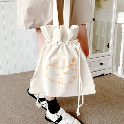 아기오리 오린이 조리개 에코백