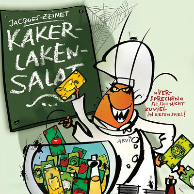 벌레 포커 샐러드 보드게임 KAKER LAKEN SALAT C004