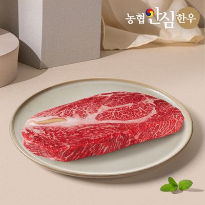 [농협안심한우] 1++등급 한우 등심 300g+300g