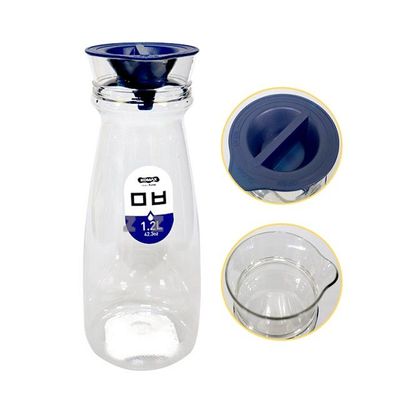 투명 원형물병 1.2L 냉장고물병 물통(WD099D2)