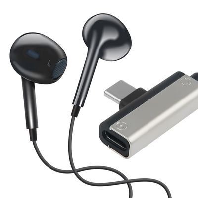 C타입 스마트폰 유선이어폰 / 폰충전 가능 LIH933D